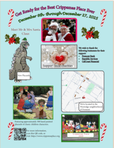 Event Flyer for Crippsmas Place 2025